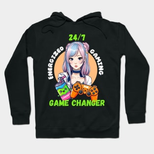 Energized Gaming girl Game changer Hoodie